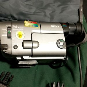 Sony hand held video camera